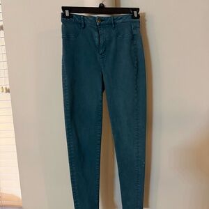 Green American Eagle Jeans Slim Fit